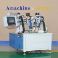 Two-axis thermal break assembly CNC knurling machine